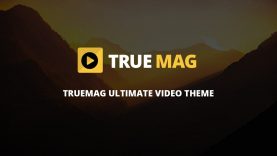 TrueMag – Videos and Magazine WordPress Theme – Installation