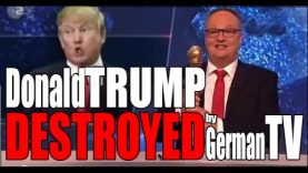 Donald Trump destroyed by German TV | ENG Subtitles