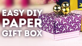 Easy to make DIY gift box for fabulous gifts l 5-MINUTE CRAFTS