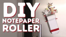 How to make a DIY notepaper roller l 5-MINUTE CRAFTS