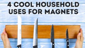 4 AWESOME uses for magnets l 5-MINUTE CRAFTS