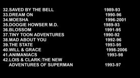 Top 100 TV Shows of the 90s