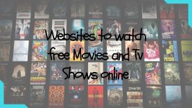 Websites to watch free Movies and Tv Shows online (2017)
