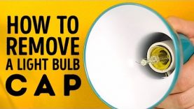 How to easily remove a light bulb cap l 5-MINUTE CRAFTS