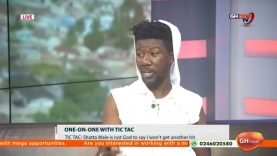 Tic Tac walks off set as GHOne TV shows Shatta Wale’s video during live interview