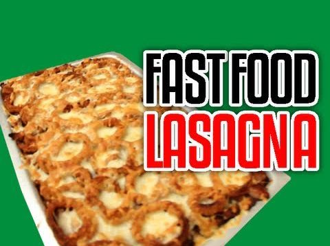 Fast Food Lasagna – Epic Meal Time
