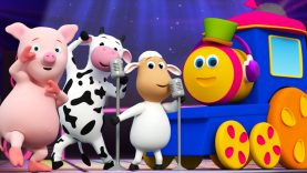 Bob The Train | Animal Sounds Songs for Kids | kids tv shows | nursery rhyme  |  Bob the train
