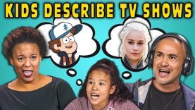 CAN PARENTS GUESS TV SHOWS DESCRIBED BY KIDS? (React)