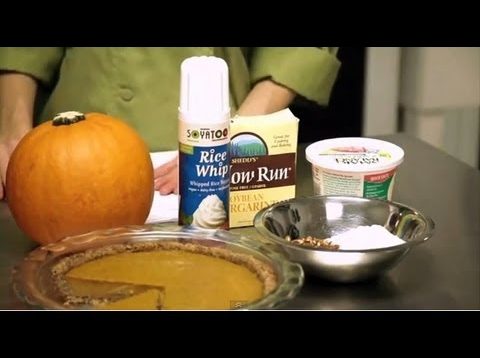 Healthy Recipes – Vegan Gluten-Free Pumpkin Pie