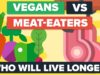 VEGANS vs MEAT EATERS – Who Will Live Longer? Food / Diet Comparison