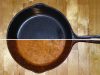Cast Iron Restoration, Seasoning, Cleaning & Cooking. Cast Iron skillets, griddles and pots.