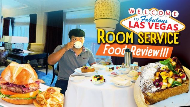 Las Vegas ROOM SERVICE Food Review! Living on VENETIAN HOTEL ROOM SERVICE Food for 24 Hours!