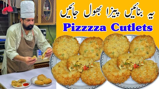 Pizza Cutlets Recipe | Kids Snacks Recipes | BaBa Food RRC