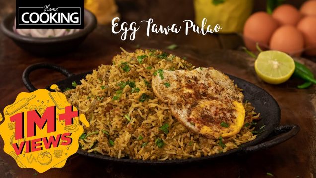 Egg Tawa Pulao | Tawa Anda Pulao | Street Food | Spicy Egg Recipes | Anda Recipes