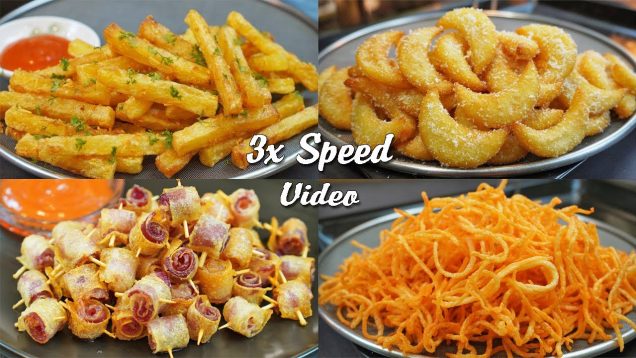 6 Simple and Quick Crispy French Fries Recipes ! Will delight the whole family ! 6 Potato Recipes !