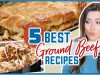 5 Ground Beef Recipes that will Change Your Life!! | Cook Clean And Repeat