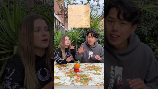 SHE ATE A CARROT-PEPPER?! (GUESS THE FOOD CHALLENGE!)