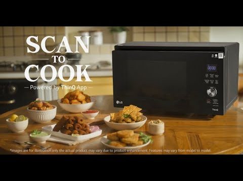 Embrace Ease-Of-Cooking With Scan To Cook | LG Microwave Oven | ThinQ