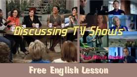 Discussing TV Shows – English Conversation Lesson