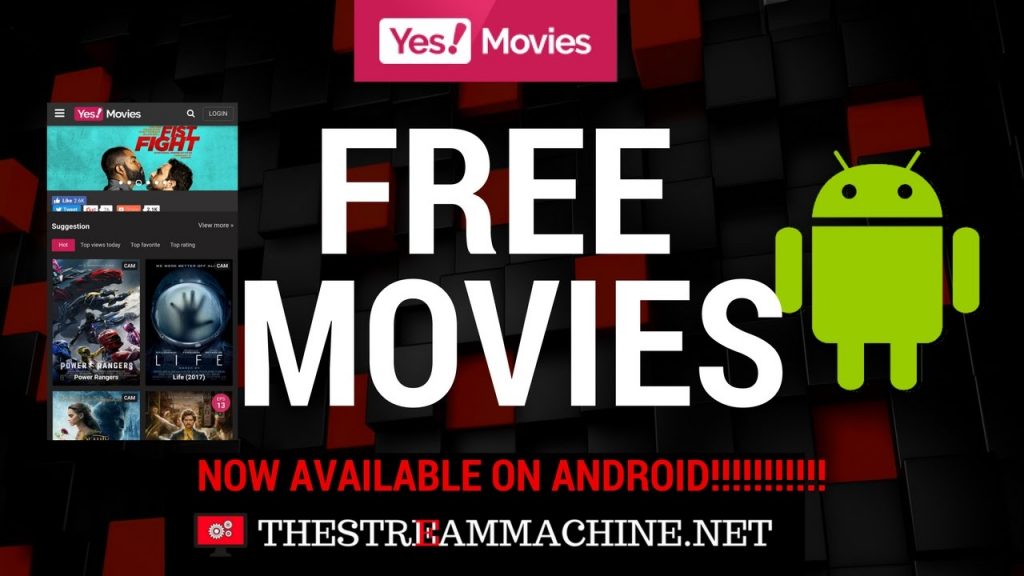 Yes Movies - Brand New Android APK For Free Movies And TV Shows ...