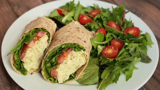 3 Healthy Wrap Recipes | Back to School Lunch Ideas