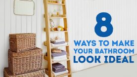 8 Ways To Make Your Bathroom Look IDEAL l 5-MINUTE CRAFTS