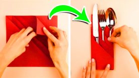 7 Napkin Folding Techniques That Will Blow Your Guests Away