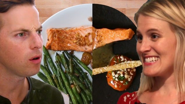 Couple Tries Home-Cooking Vs. $120 Salmon