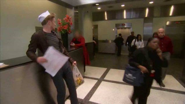 Conan Delivers Chinese Food in NYC