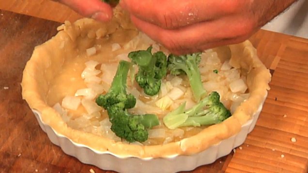 Quiche Recipes with Cheese, Onion, Egg & Broccoli : Easy Recipes