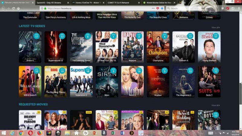 website to watch free tv shows and movies without downloading