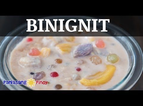 Binignit Recipe
