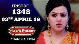 CHANDRALEKHA Serial | Episode 1348 | 03rd April 2019 | Shwetha | Dhanush | Nagasri |Saregama TVShows
