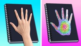 32 COLORFUL DIY BACK TO SCHOOL CRAFTS AND LIFE HACKS || DIY STATIONERY IDEAS