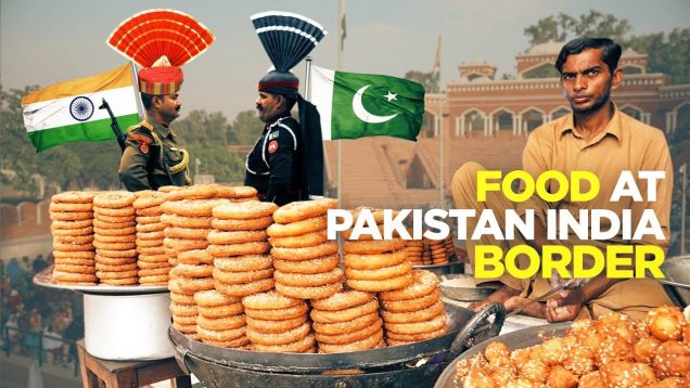 Street Food at Pak-India Border | Bulleh Shah ka Mazar | Famous Andarsay & Falooda | Pakistani Food