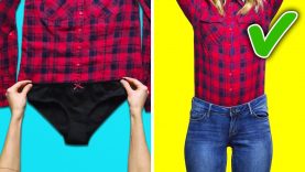 20 SECRET CLOTHING TRICKS THAT ARE ACTUALLY BRILLIANT