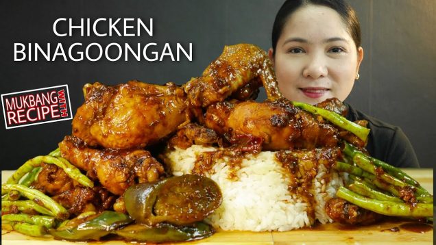 FILIPINO FOOD | COOKING SPICY CHICKEN BINAGOONGAN FT GAVIES BAGOONG | MUKBANG PHILIPPINES