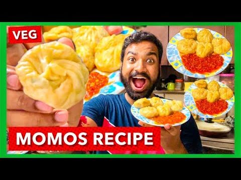 Veg Momos Recipe | Instant Momos Chutney Recipe | Cooking Paaji