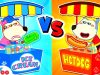 Hot Food or Cold Food? – Wolfoo Pretend Play Selling with Toy Store | Wolfoo Family Kids Cartoon