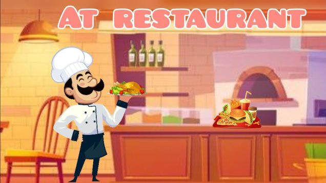 How to order food at the restaurant | English lesson