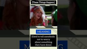 Learn English with TV Series |  These things Happen #shorts #funny #trending