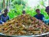 PRAWNS FRY | Crispy Shrimp Fry Recipe Cooking in Village | Tasty Fried Shrimp Seafood Recipe