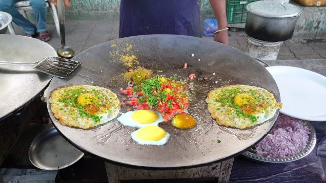 Australian Omelette Fry || Street food Videos || Egg Recipes || Surat City food || Indian Food